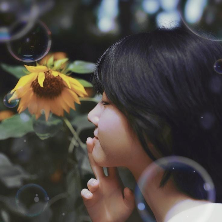 Portrait of Mira Chen meditation instructor